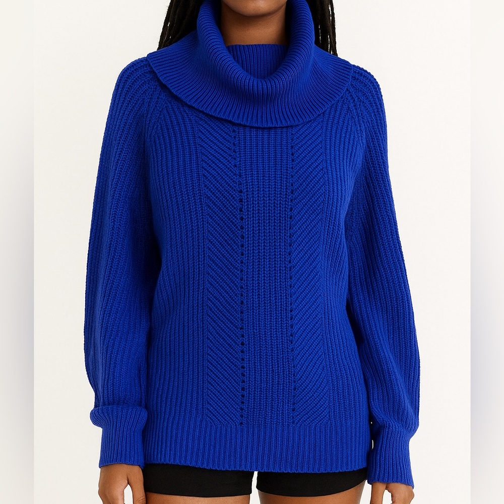 Rafaella Vibrant Blue Knit Top